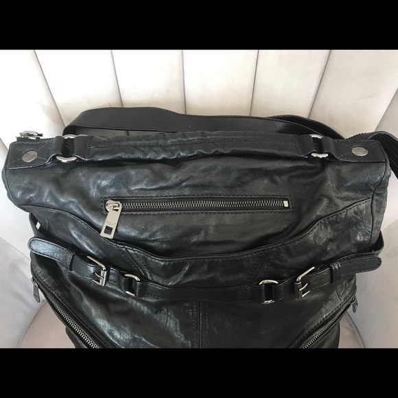 Andrew Marc Leather Handbag - Picture 3 of 8